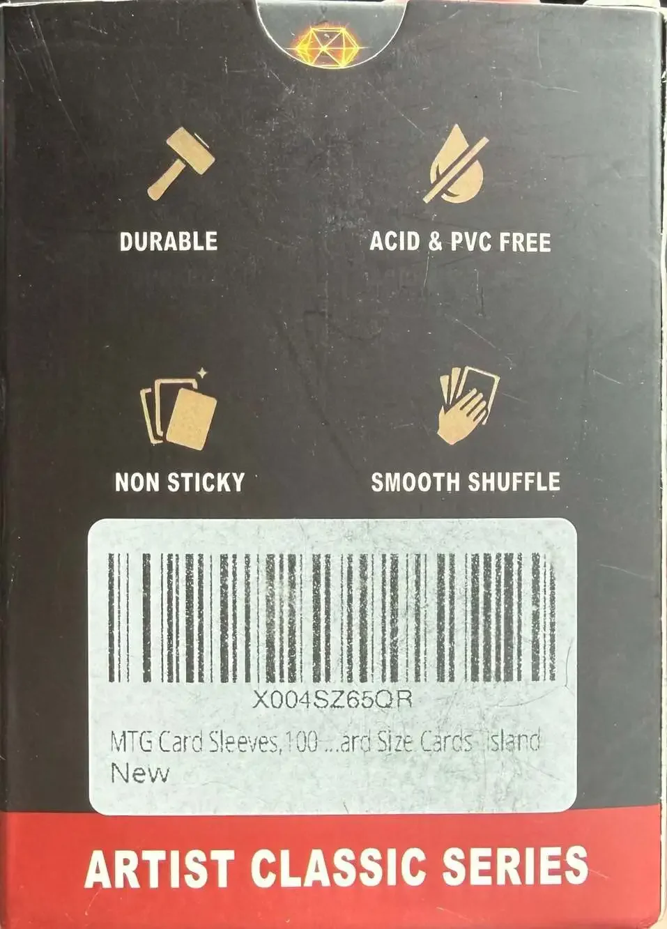 Artist Classic Series 100ct Standard Trading Card Sleeves - Spider-Man Themed